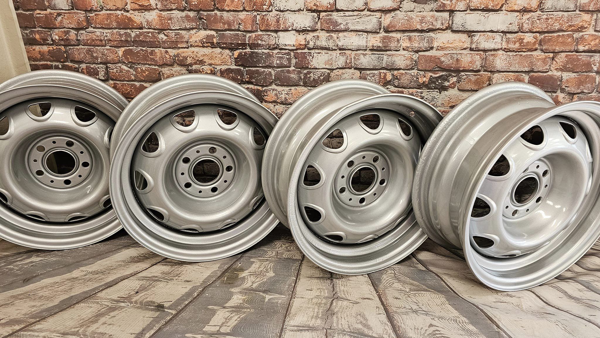 Unique Steel Rims 15-inch Steel Wheels finished with a Clear Vision and Bmw Silver Finish ...