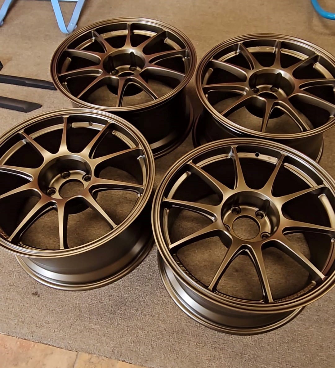 18 -inch Aluminum Wheels finished in a Triple Bronze Finish | Prismatic ...