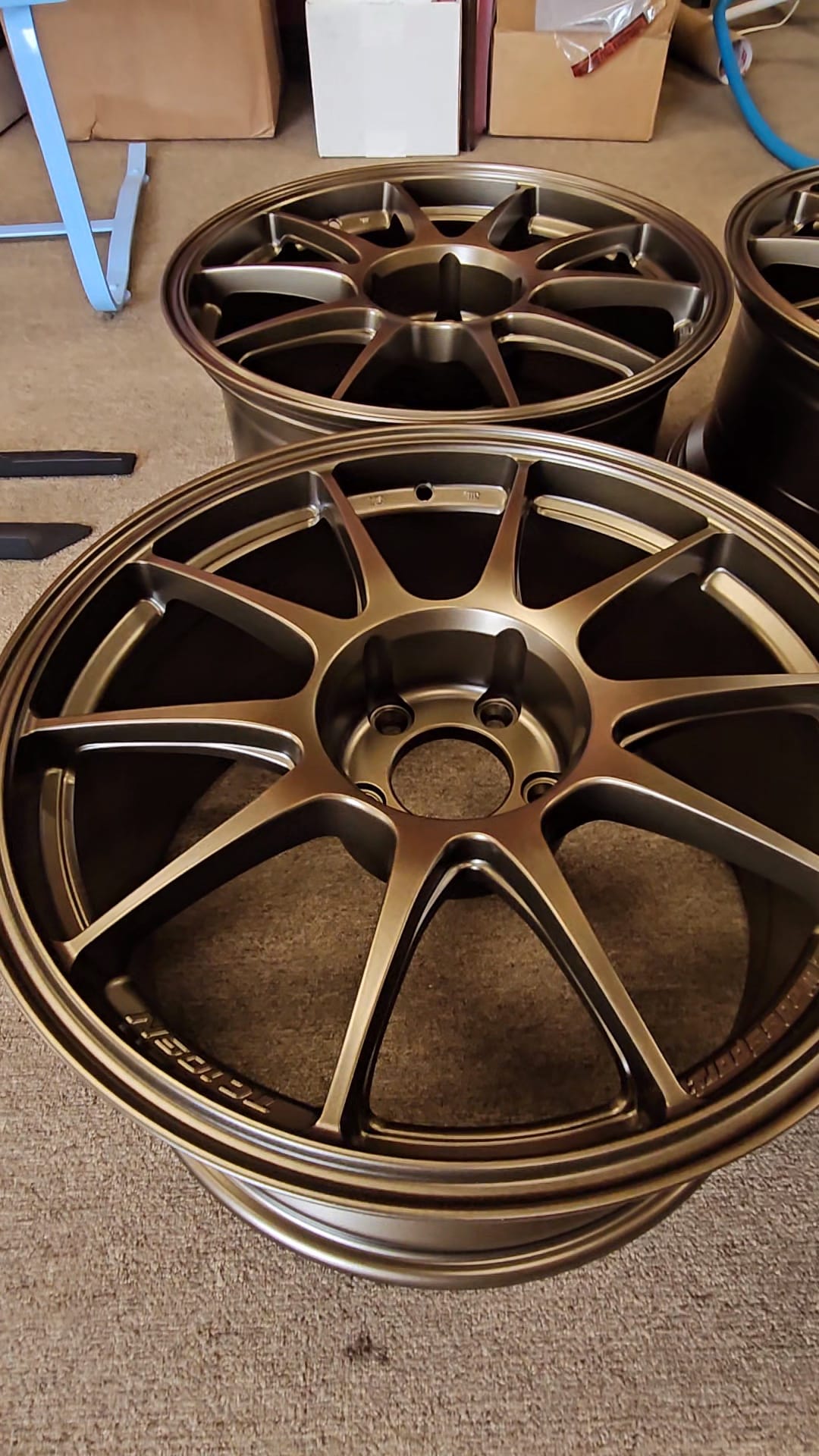 Tire Rims 18 Inch 18 -inch Aluminum Wheels finished in a Triple Bronze Finish | Prismatic ...