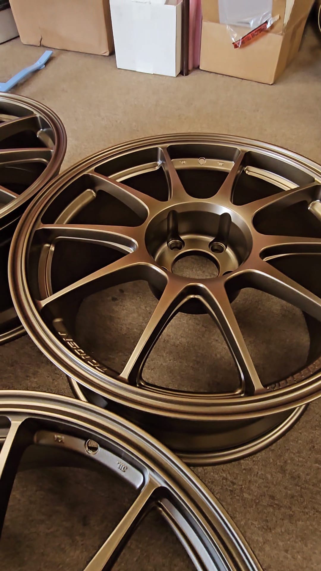 18 -inch Aluminum Wheels finished in a Triple Bronze Finish | Prismatic ...