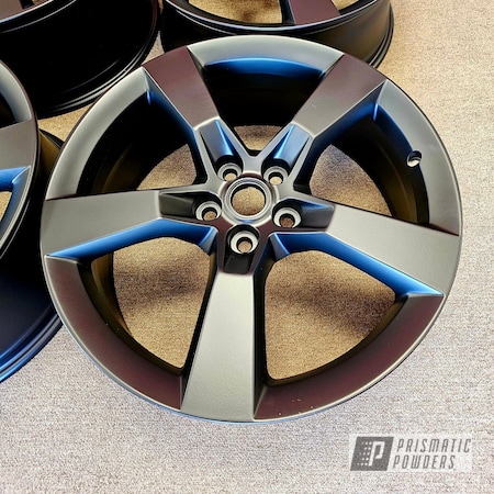 Powder Coating: Aluminum Wheels,18" Aluminum Wheels,18” Wheels,18" Aluminum Rims,Automotive Rims,Automotive Wheels,BLACK JACK USS-1522,Aluminum Rims