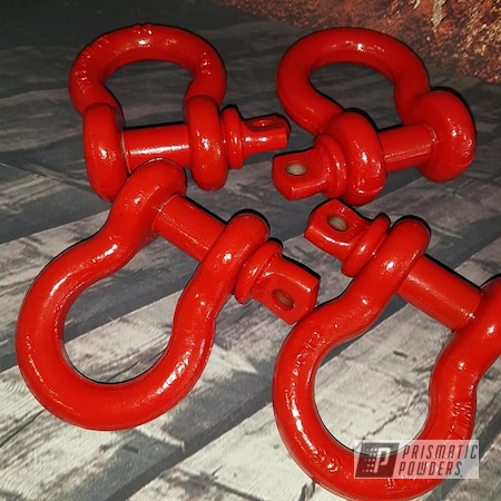 Powder Coating: Hardware,Miscellaneous,Tow Hook,RAL 3001 Signal Red,Fastners