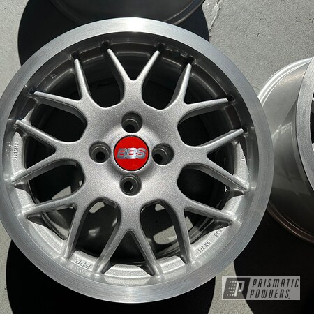 Powder Coating: 16x7,BBS RX 16",Clear Vision PPS-2974,Heavy Silver PMS-0517,BBS RX 214,16" BBS,BBS Wheels,BBS 16",BBS,17" BBS,RX 214,BBS RX