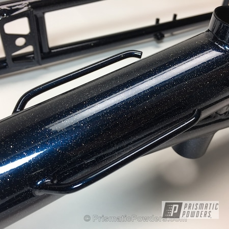 Powder Coating: Bicycles,Coated Bicycle Frame,Baby Rockstar Sparkle PPB-6627,RANS Bikes