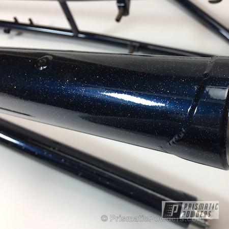 Powder Coating: Coated Bicycle Frame,RANS Bikes,Bicycles,Baby Rockstar Sparkle PPB-6627
