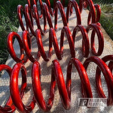 Powder Coated Clear Vision And Illusion Wild Copper Dodge Coil Springs