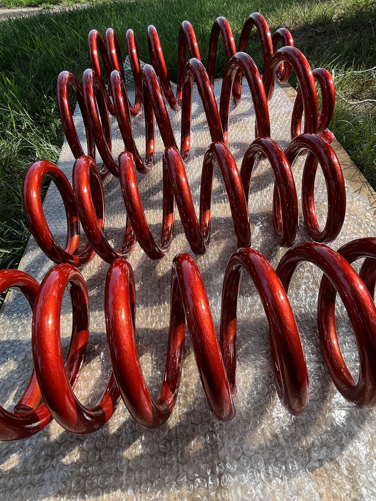 Dodge Coil Springs in a Clear Vision and Illusion Wild Copper Finish ...