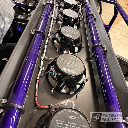 Powder Coating: ATV,Speaker,side by side,Polaris,ATV Parts,Black Bronze PMB-0195