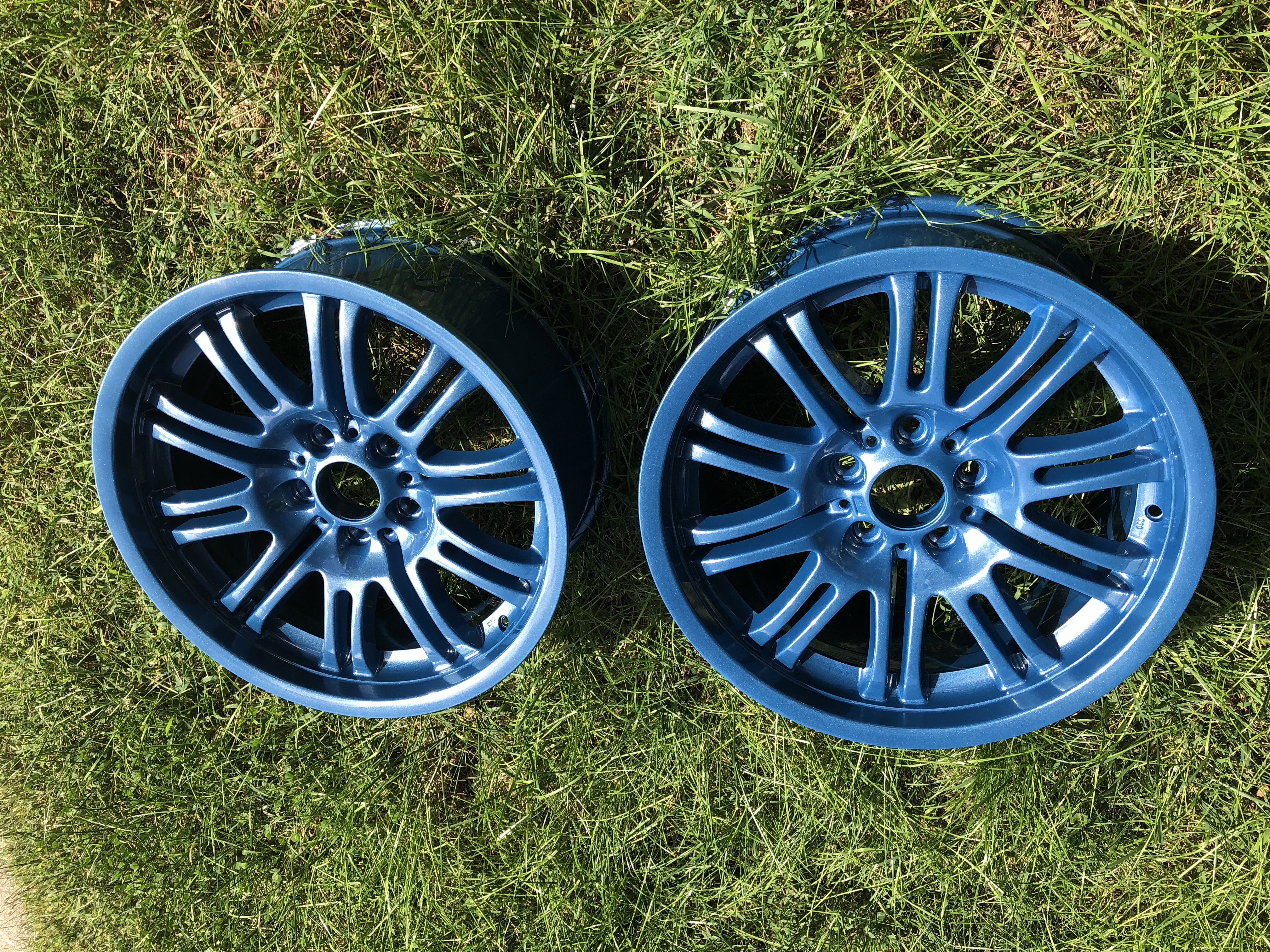 Style 67 Rims Bmw Style67 M3 Wheels In Baltic Blue | Prismatic Powders