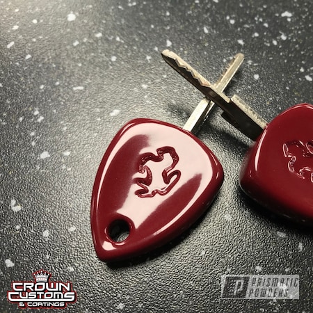 Powder Coating: Keys,Key,Car Parts,Automotive,Royal Maroon PSB-5076,Ferrari