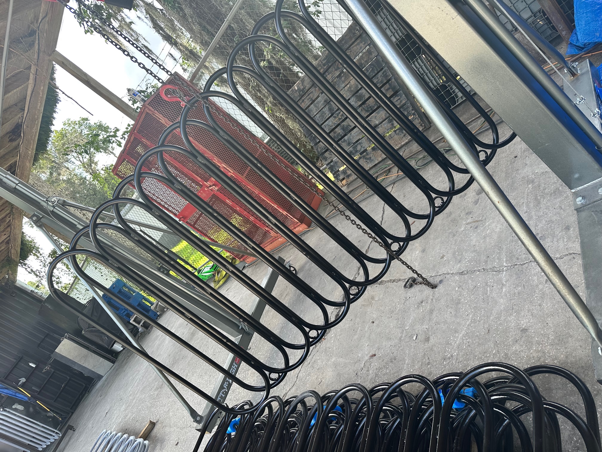 Highway Railing featuring Semi Gloss Black and Stone Black | Prismatic ...
