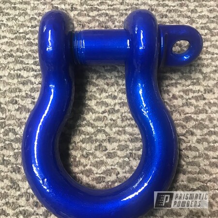 Powder Coating: Clear Vision PPS-2974,D Ring,Illusion Smurf PMB-6909