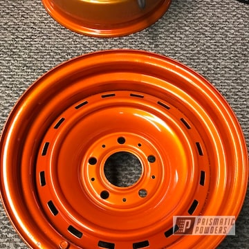 Chevrolet Steel Rims In Illusion Orange And Clear Vision