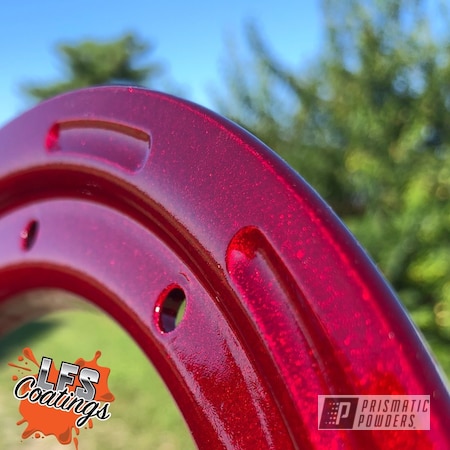 Powder Coating: Beadlock Ring,Illusion Cherry PMB-6905,Clear Vision PPS-2974
