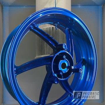 Yamaha Nmax G-ren Rims Powder Coated In Ums-10671 And Upb-1394