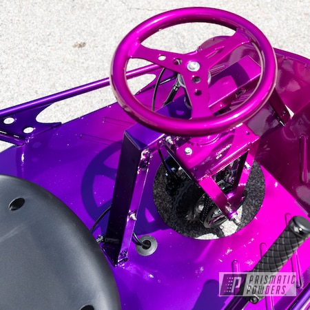 Powder Coating: Illusion Purple PSB-4629,Taxi Garage Crazy Cart,XL Crazy Cart,Crazy Cart,Illusion Violet PSS-4514