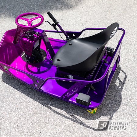 Powder Coating: Crazy Cart,XL Crazy Cart,Illusion Purple PSB-4629,Illusion Violet PSS-4514,Taxi Garage Crazy Cart