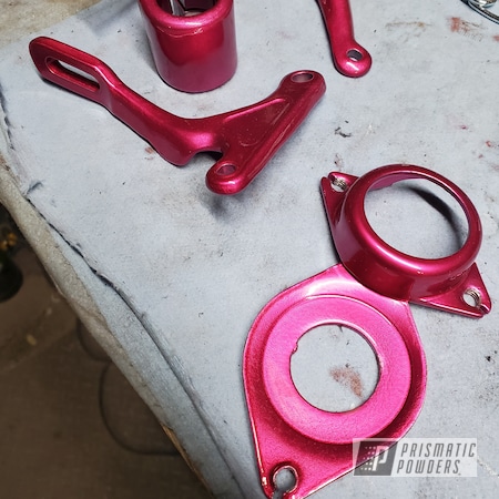 Powder Coating: Illusion Pink PMB-10046,Clear Vision PPS-2974,BMX