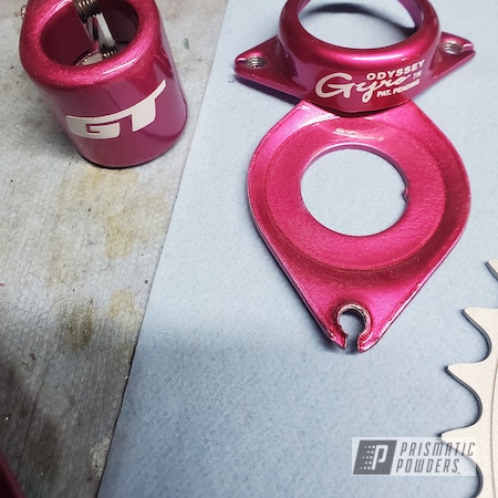 Powder Coating: Illusion Pink PMB-10046,Clear Vision PPS-2974,BMX