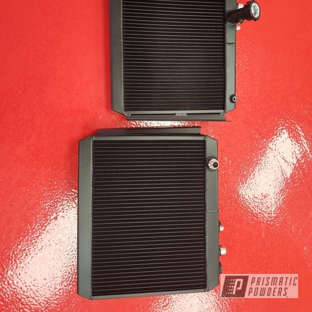Powder Coating: Flatter Black ESS-4441,Radiator,Automotive,powder coated