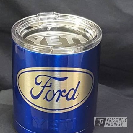 Powder Coating: Custom Yeti,Ford Automotive Theme,Miscellaneous,Single Powder Application,Cheater Blue PPB-6815