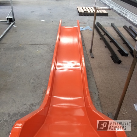 Powder Coating: Slide,Southbay Orange PMB-6812,Miscellaneous