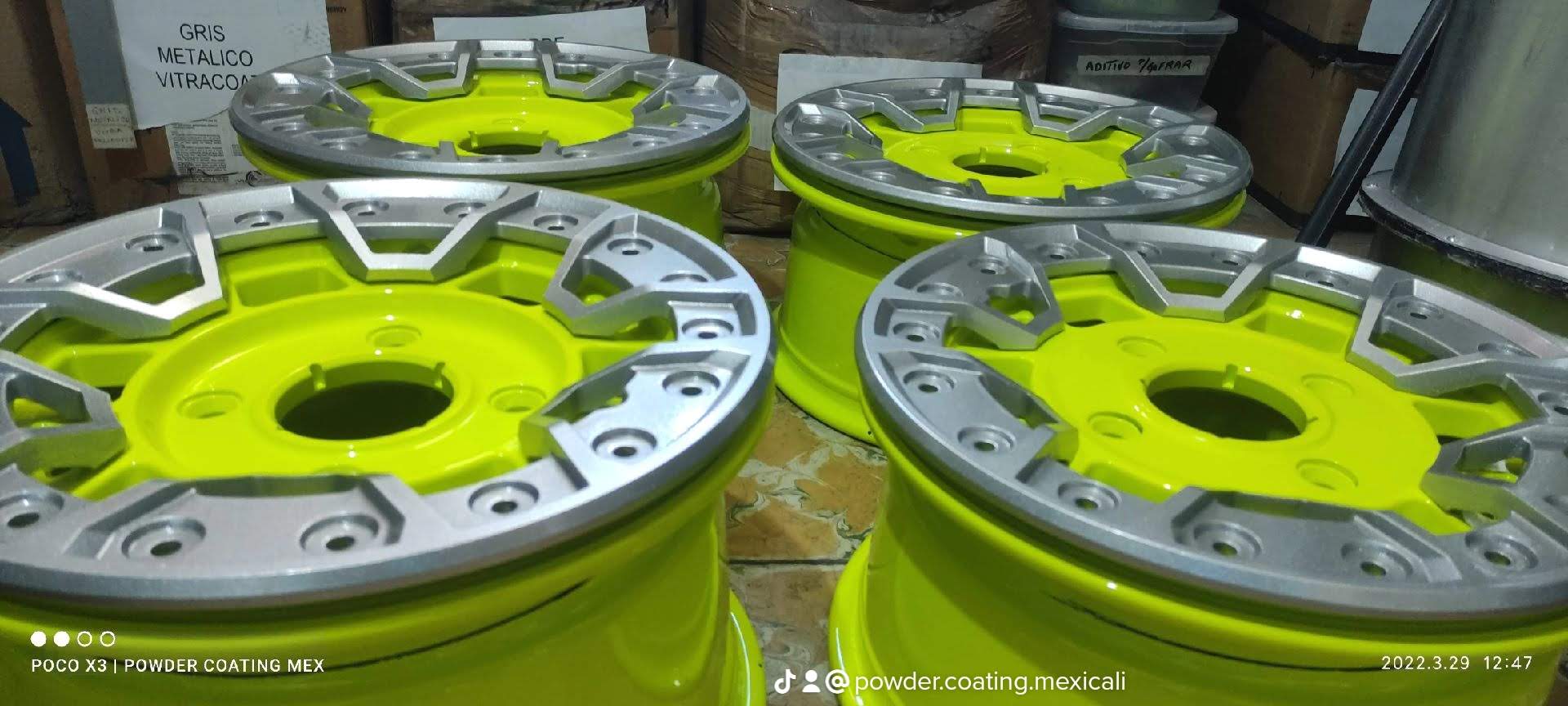 4765 Color:red Custom Wheels done in Illusion Orange, Shocker Yellow, Lollypop Red and ...