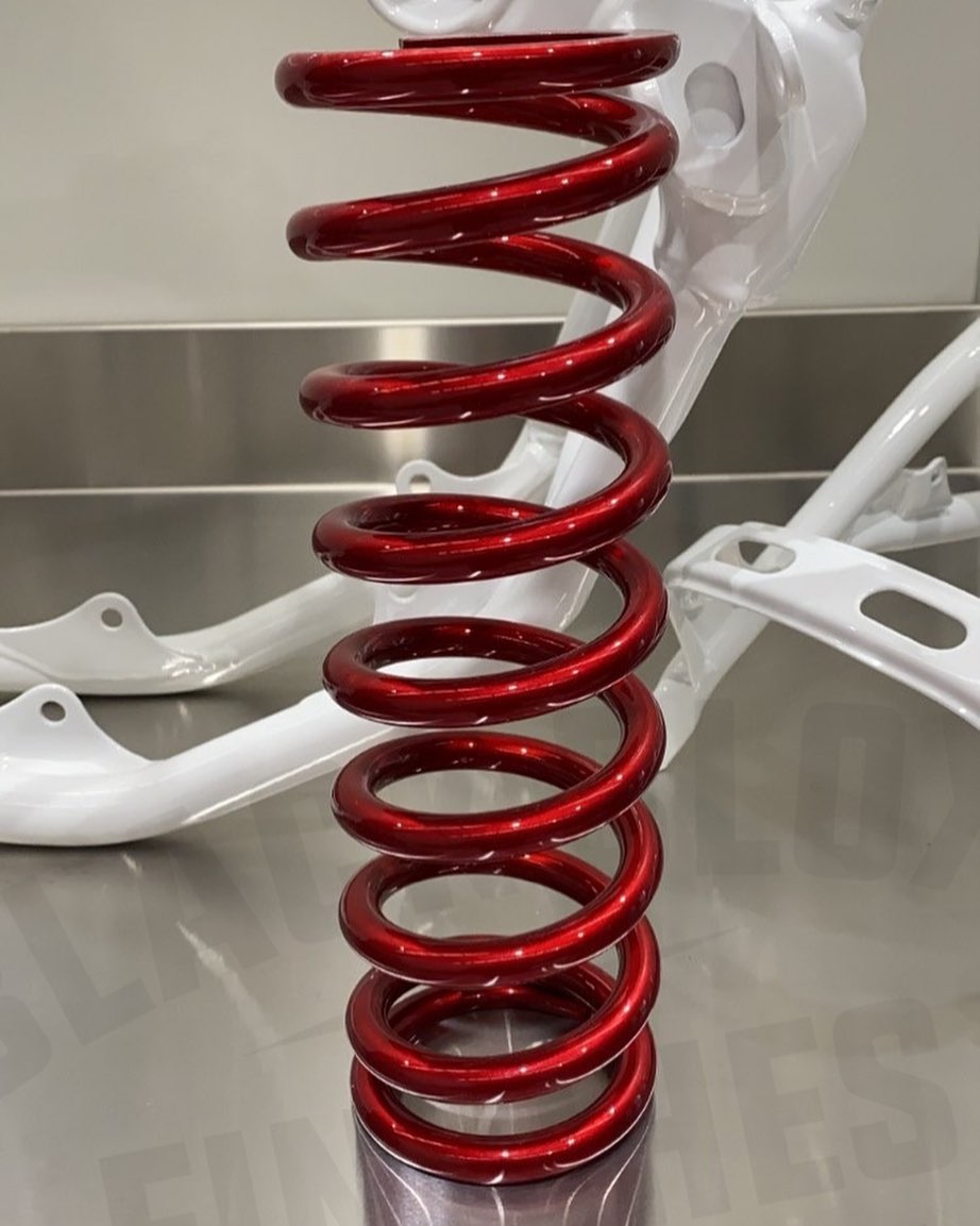Shock Spring Powder Coating Dirt Bike Shock Spring | Prismatic Powders
