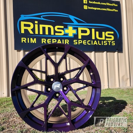 Powder Coating: Mystic Purple PMB-6968,Rims,Purple,Rimsplus,Automotive,Majestic Purple PPB-2144,Wheels