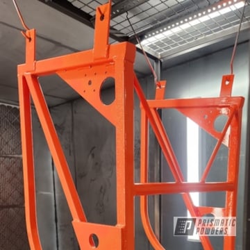 Fire Truck Ladder Tip Powder Coated In Pps-2974 And Pmb-10704