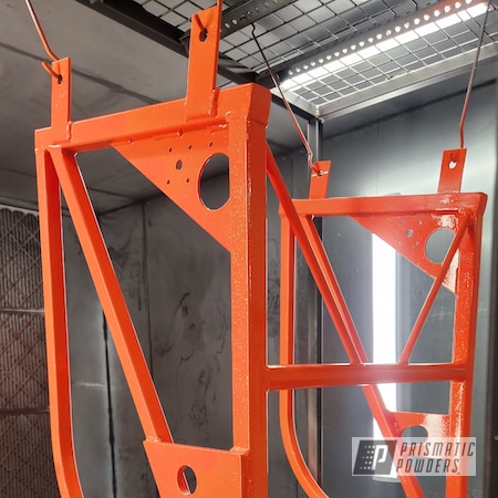 Powder Coating: Holy Snapper PMB-10704,Clear Vision PPS-2974,fire truck,Ladder