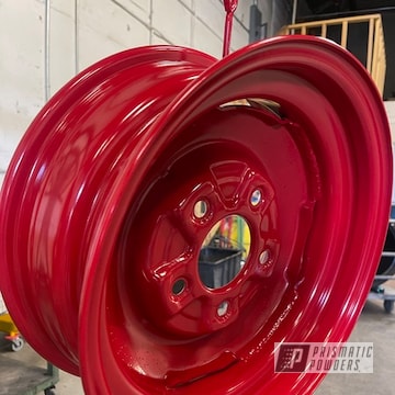 Firecracker Red Wheels 