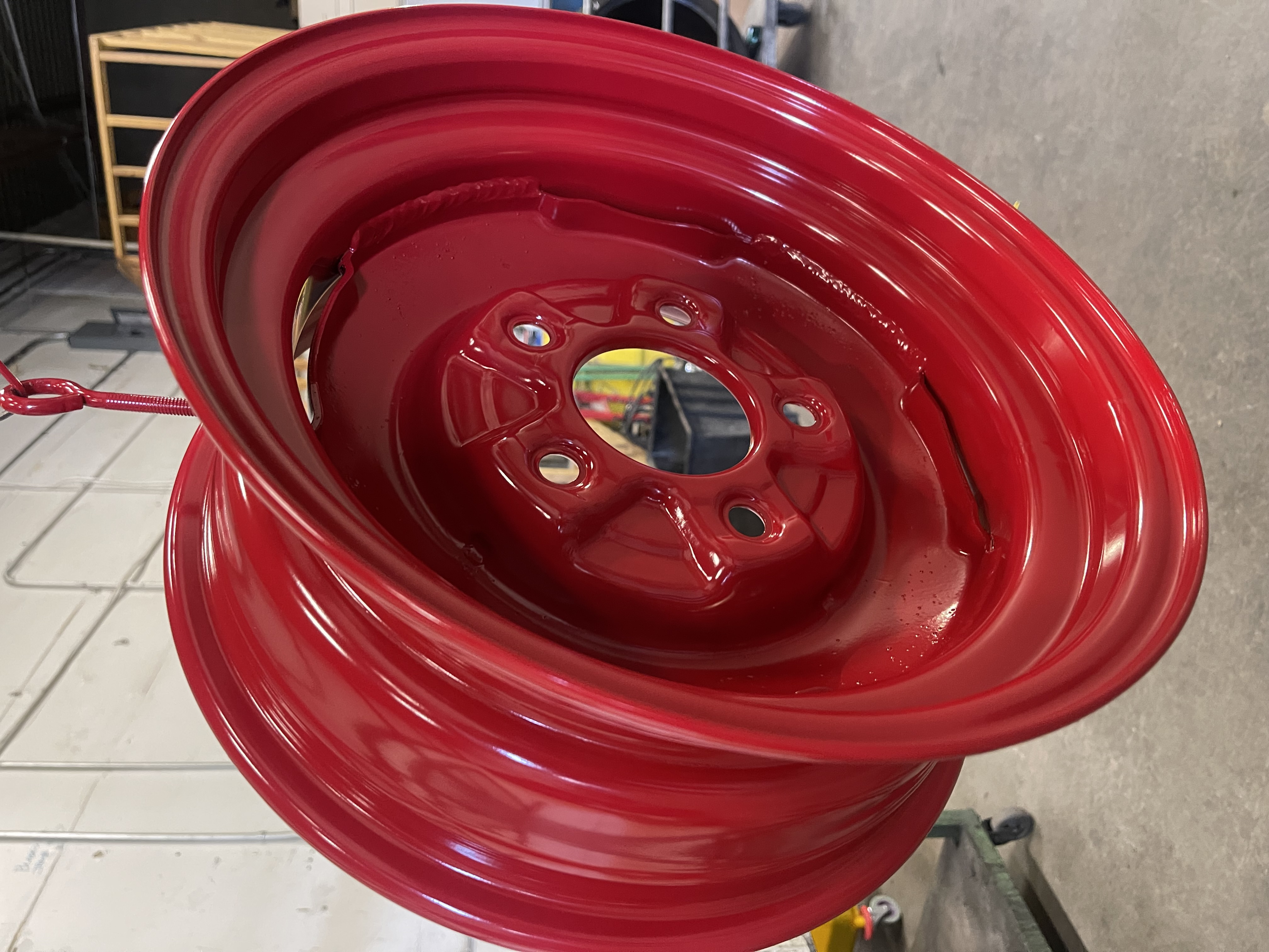 FireCracker Red Wheels | Prismatic Powders