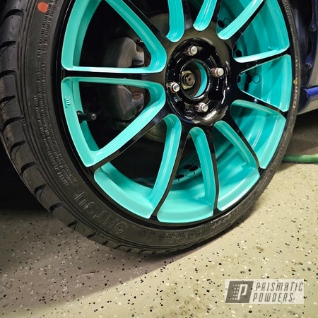 Powder Coating: Wheels,Tropical Breeze PSS-6837,Automotive,Rims