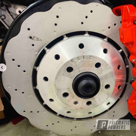 Powder Coating: Passion Red PSS-4783,Automotive,Clear Vision PPS-2974,Brakes,Brembo,Brake Calipers