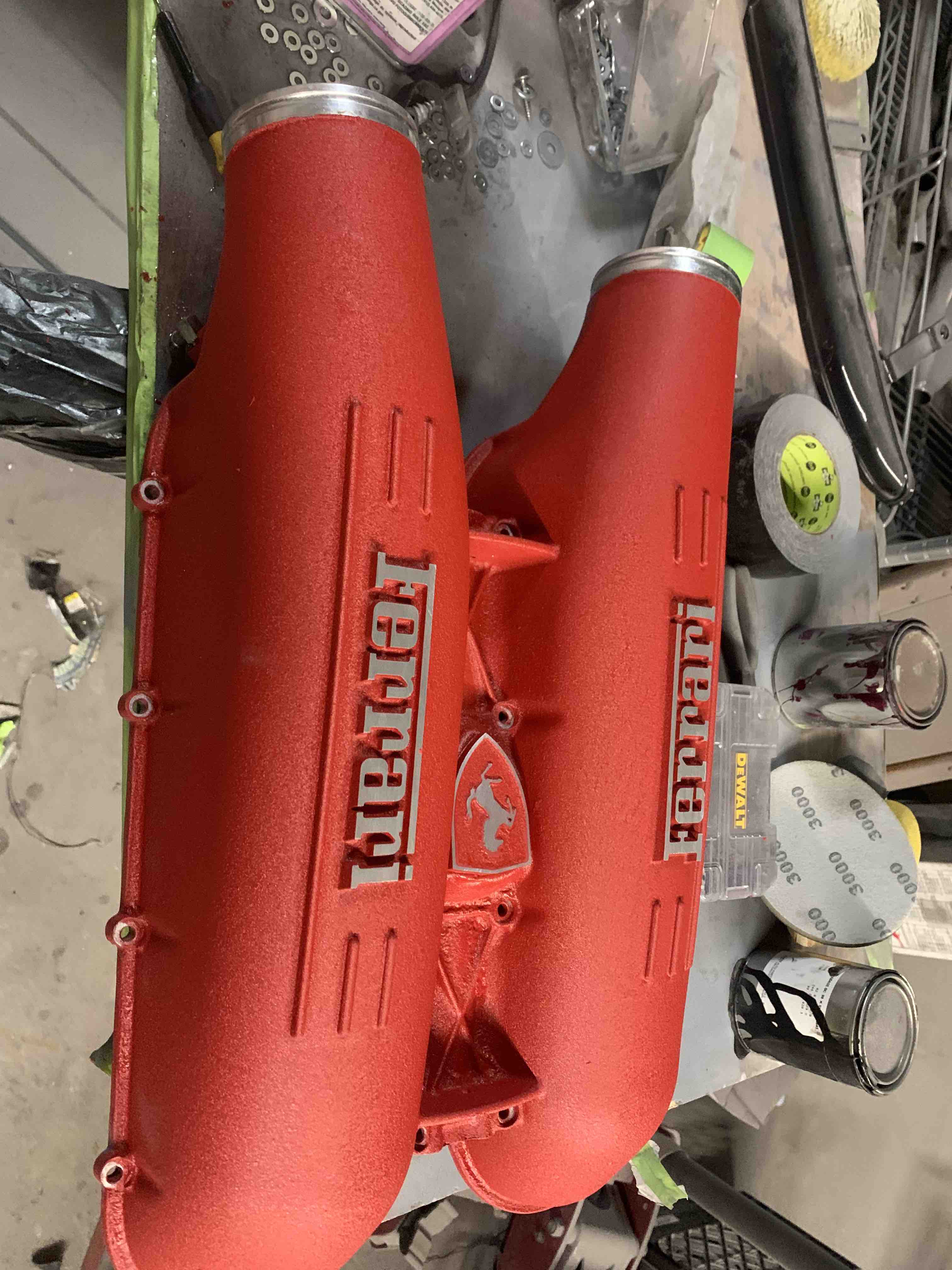 Intake Powder Powder Coat Farrari Intake | Prismatic Powders