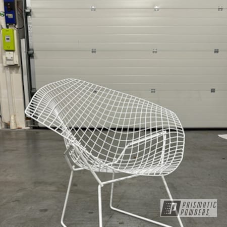 Powder Coating: Custom Chair,Chairs,Polar White PSS-5053,DESIGN,Furniture