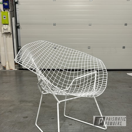 Powder Coating: Chairs,Custom Chair,Polar White PSS-5053,DESIGN,Furniture