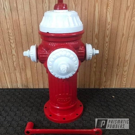 Powder Coating: Astatic Red PSS-1738,Fire Hydrant,Polar White PSS-5053