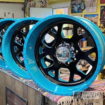 Tidbit Blue Wheels