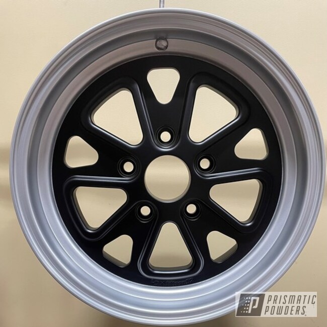 Porsche 911 Wheel Powder Coated In Uss-1522 And Pms-0439