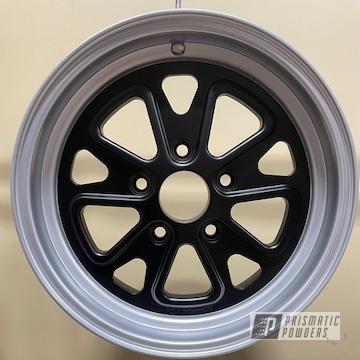 Porsche 911 Wheel Powder Coated In Uss-1522 And Pms-0439