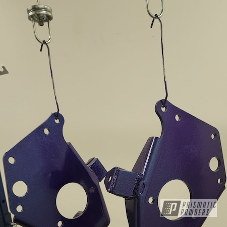 Powder Coating: Illusion Purple PSB-4629,Automotive,Powdercoat,Prismatic Powders,CanAm Suspension Parts,Peacock Sapphire PPB-10265,Automotive Parts