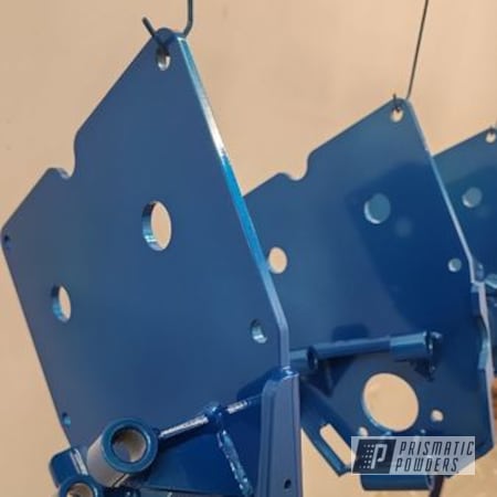 Powder Coating: Clear Vision PPS-2974,Powdercoat,Illusion Lite Blue PMS-4621,powder coated,Prismatic Powders