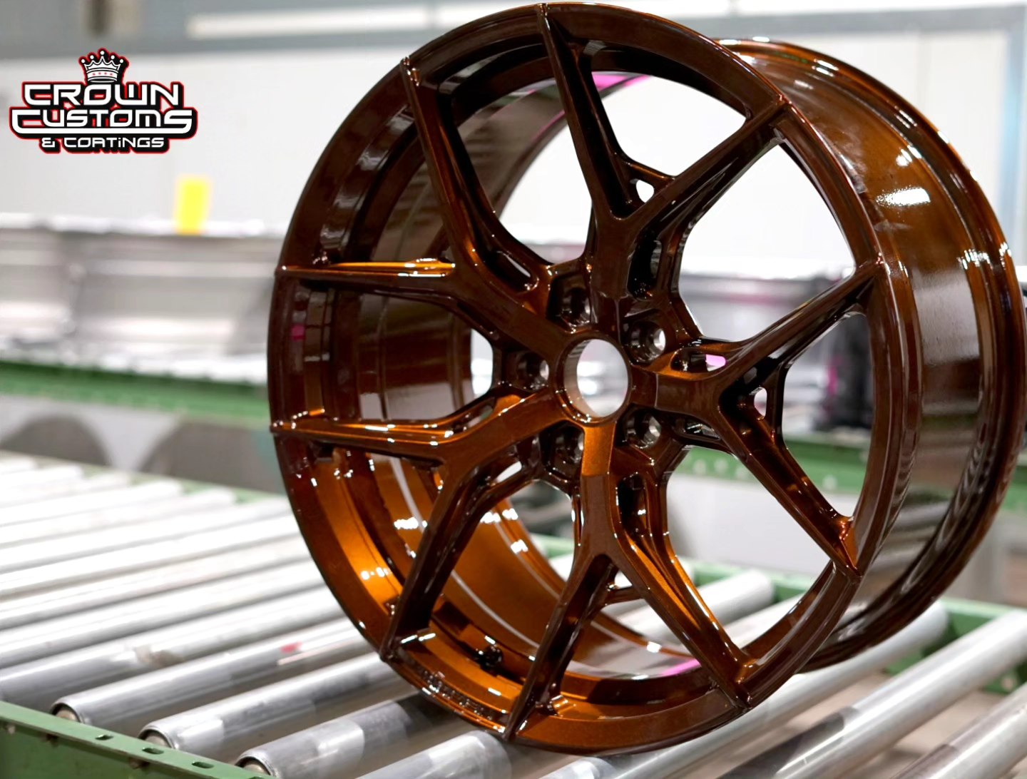 Vossen Wheels coated in a Clear Vision, High Gloss Black and Whiskey ...