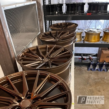 Powder Coating: Vossen Wheels,Rims,Bronze Chrome PMB-4124,Super Chrome Plus UMS-10671,Audi,Fog Clear PPB-4761,Wheels