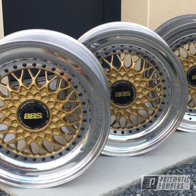 Clear Vision And Spanish Gold Exemple Bbs Rs Wheels