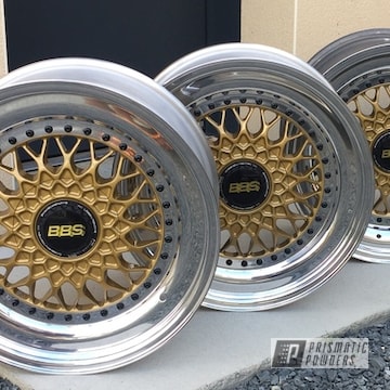 Clear Vision And Spanish Gold Exemple Bbs Rs Wheels
