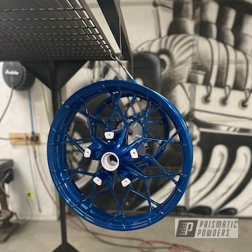 Clear Vision, Super Chrome Plus And Anodized Blue Harley Davidson Wheels