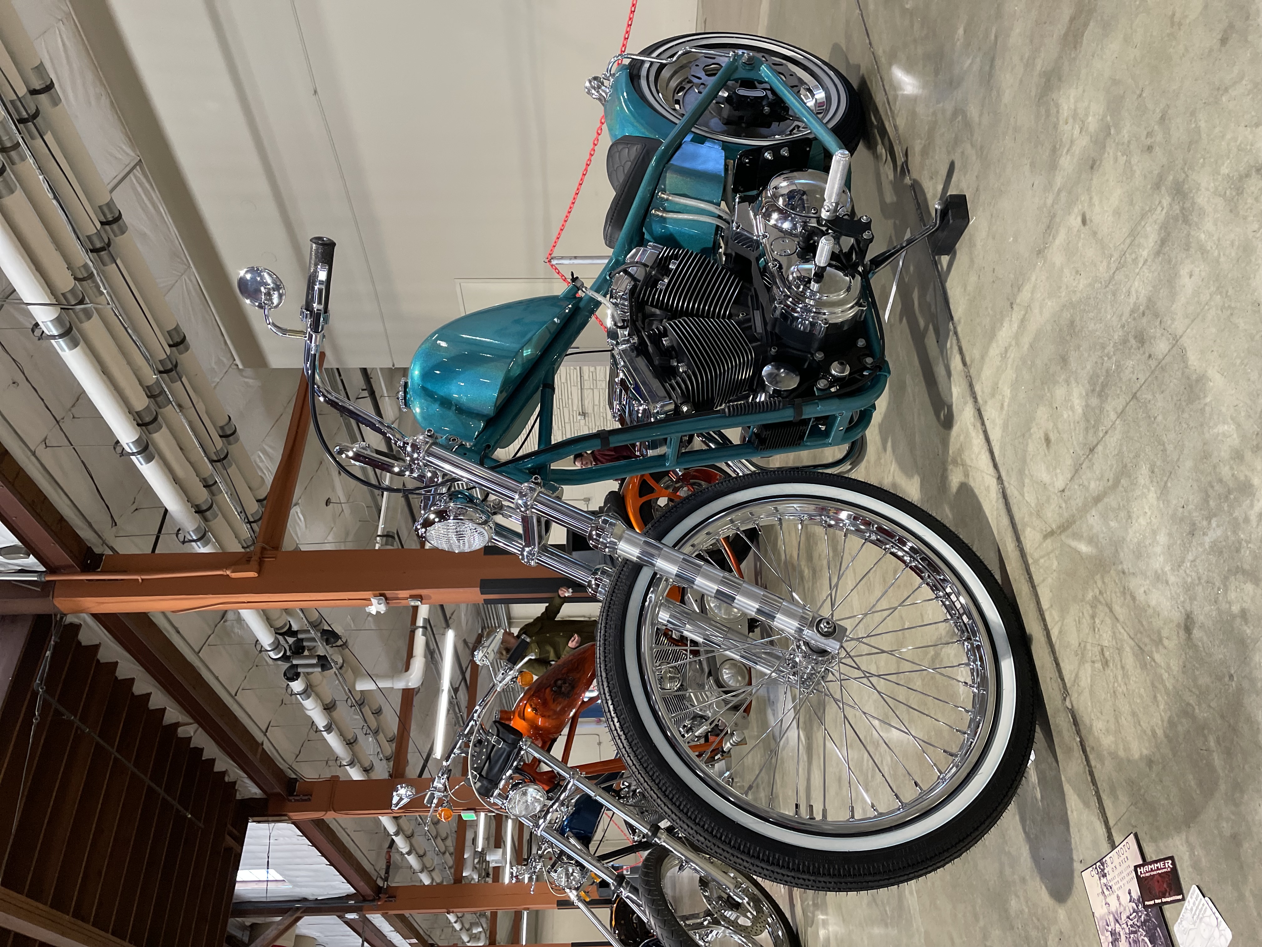 Chopper coated with Clear Vision, Alien Silver and Mermaid Candy ...